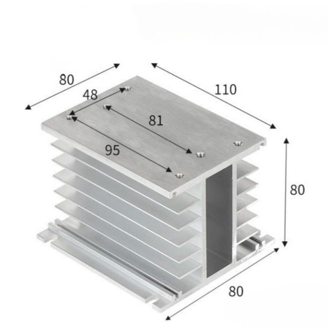 Aluminum Heat sink series 3 - Image 4