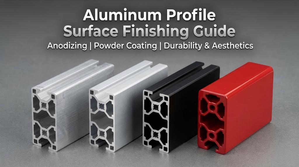 Aluminum Profile Surface Finishing – Anodizing & Coating